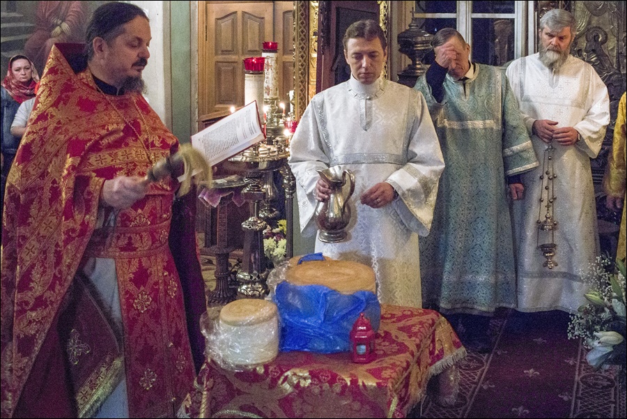 Празднование Пасхи Христовой в Казанском храме села Шеметово. 28 апреля 2019 года