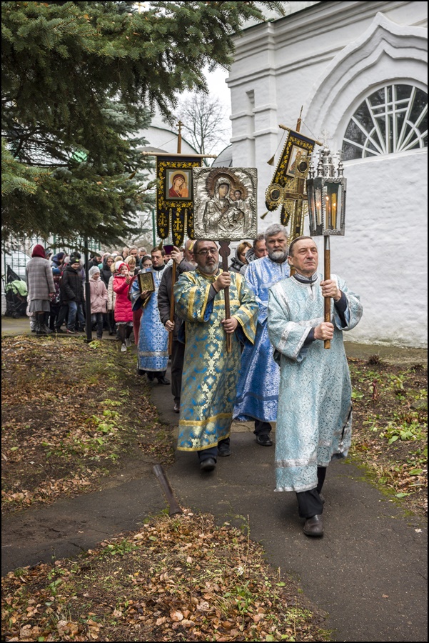 Празднование в честь Казанской иконы Божией Матери в селе Шеметово. 4 ноября 2019 года