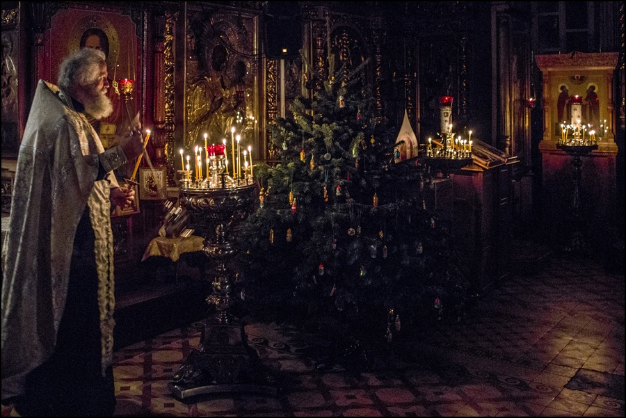 Всенощное бдение на праздник Рождества Христова. 06 января 2020 года
