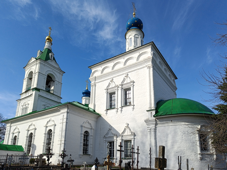 Казанский храм села Шеметово. 8 апреля 2023 года