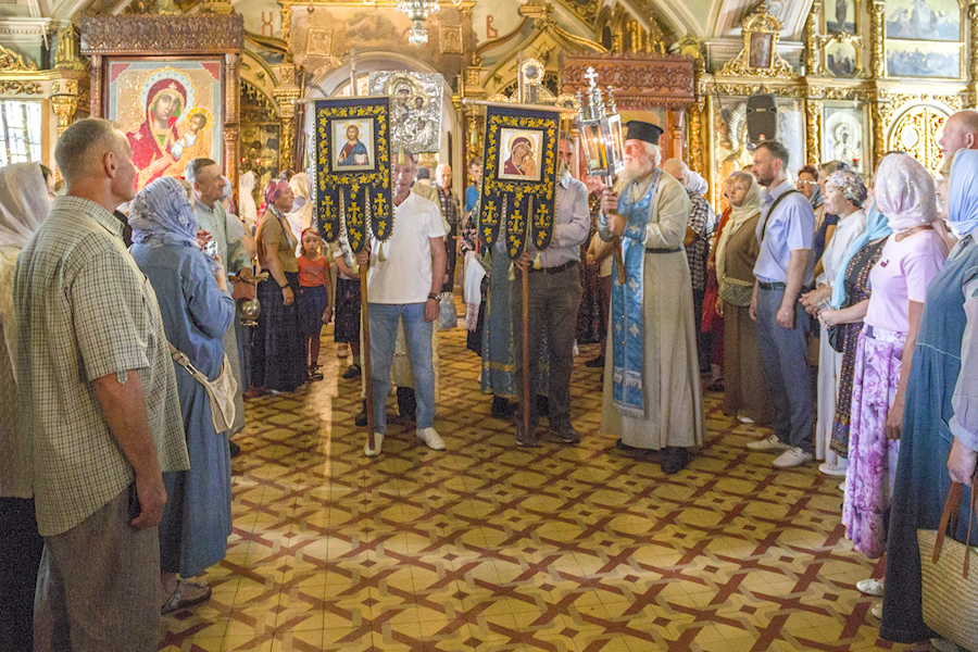Явление иконы Пресвятой Богородицы во граде Казани. Престольный праздник храма. 21 июля 2024 года